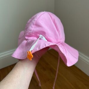 Pink Baby Sun Hat